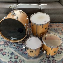 Yamaha Stage Custom Standard 4 Pc Drum Shell Pack - 20, 10, 12, 14 -Natural