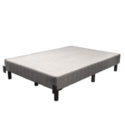 EnForce 7" Metal Foundation with Headboard Bracket and Legs, Cal King