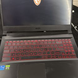 laptop MSI Gamer I7 