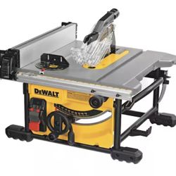 DEWALT 15 Amp Corded 8-1/4 in. Compact Portable Jobsite Tablesaw (Stand Not Included