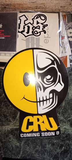 1997 cru coming soon sticker used