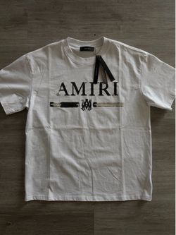 Size medium white amiri shirt