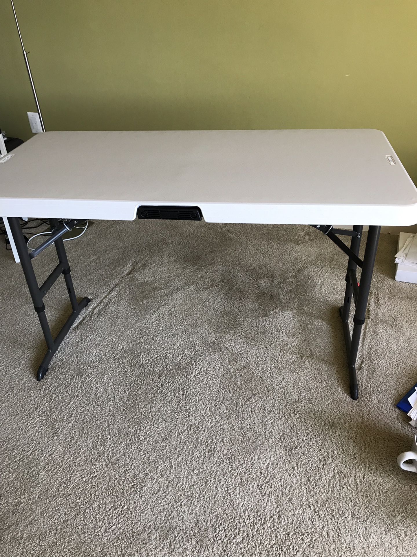 Costco 2 level folding table
