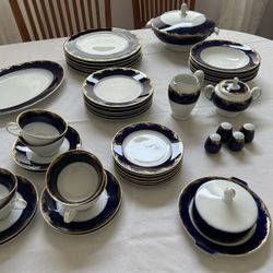 Fredrick The Great Cobalt Blue Rosenthal China