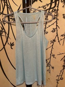 Lilly Pulitzer Women’s Aqua Blue Luxletic Racerback Tank Top