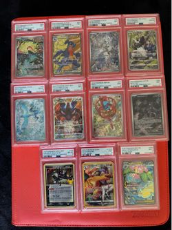 Pokémon cards & Grades Lot