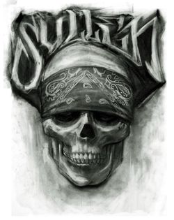 Sullen Bone Thug Sticker (The Big One)