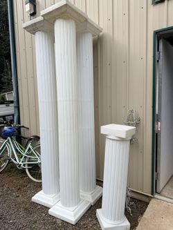 Plastic Columns/pillars