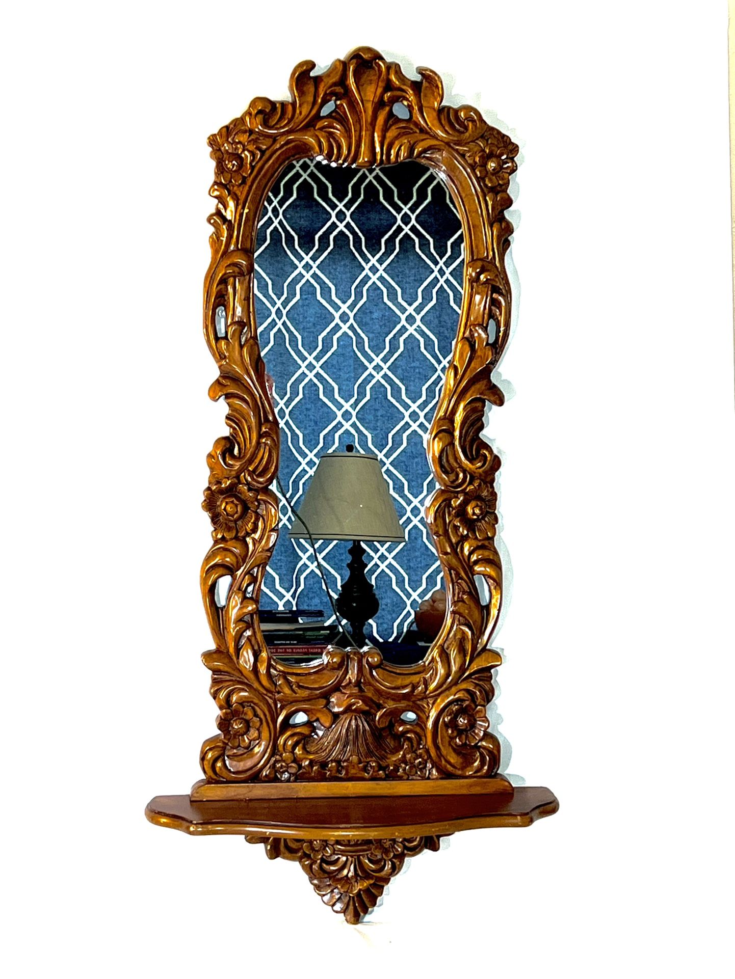 Royola Pacific Walnut Mirror