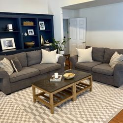 Potterybarn Sofa and Loveseat
