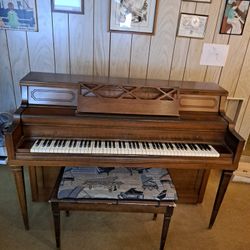 Baldwin Upright Piano with Bench
