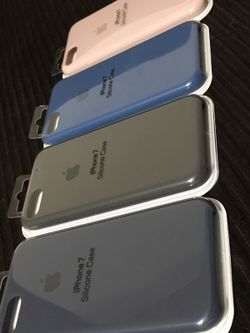 Silicon case for Apple Iphone 7