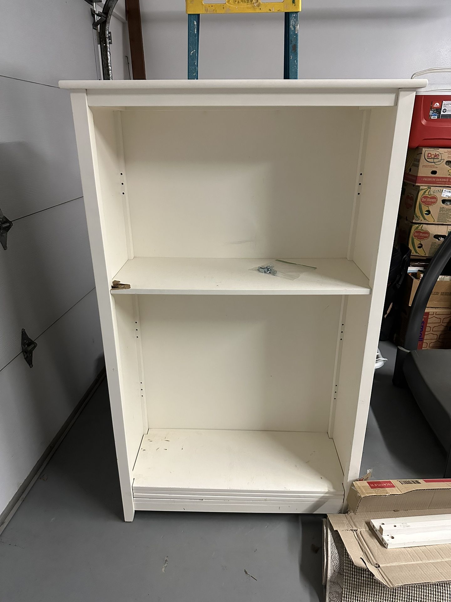 White Bookshelf