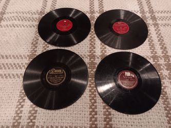 Lot of 40 vintage 78 RPM Shellac Records (1940s Big Band Pop Jazz)