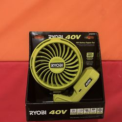Ryobi 40V Battery Topper Fan (Tool Only) - RY40CF01B New