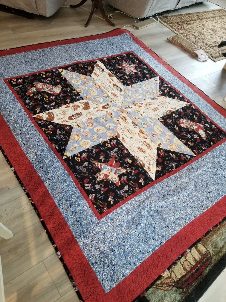 Hand crafted Country Quilt