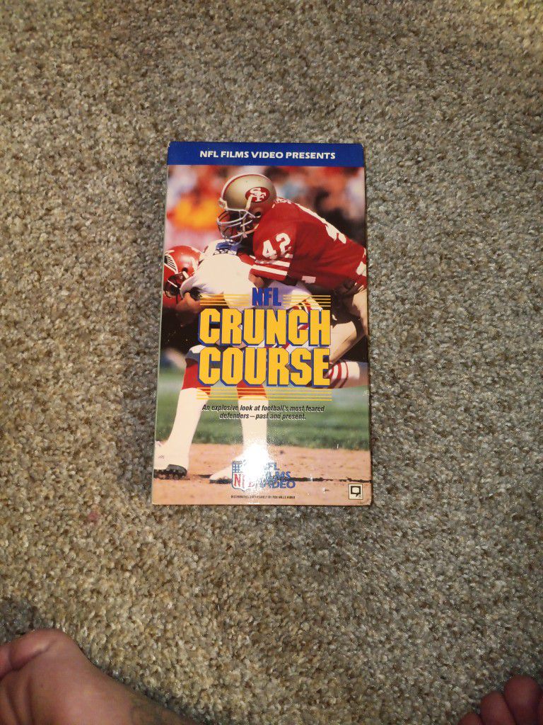 NFL VHS CRUNCH COURSE 1988
