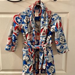 Youth Small (6) Marvel Avengers Robe (Has Pockets)