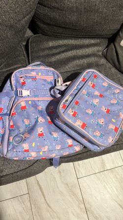 Peppa Pig Backpack & Lunch Bag Simple Modern