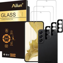 AILUN 2Pack for Samsung Galaxy S22+ / S22 Plus - 9H hardness tempered glass, Scratch Resistant