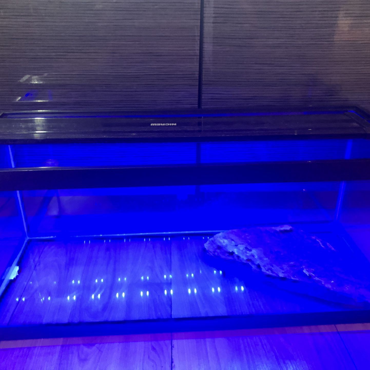 Aquarium/Fish tank With LED Light, Rock, Hideaway