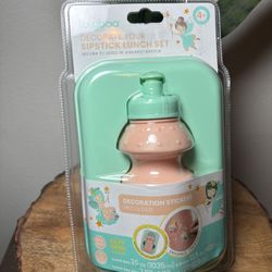 tulyboo DECORATE YOUR SIPSTICK LUNCH SET