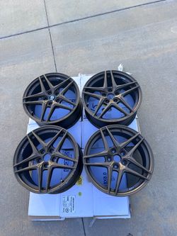 18” E SPARCO BRONZE RIMS