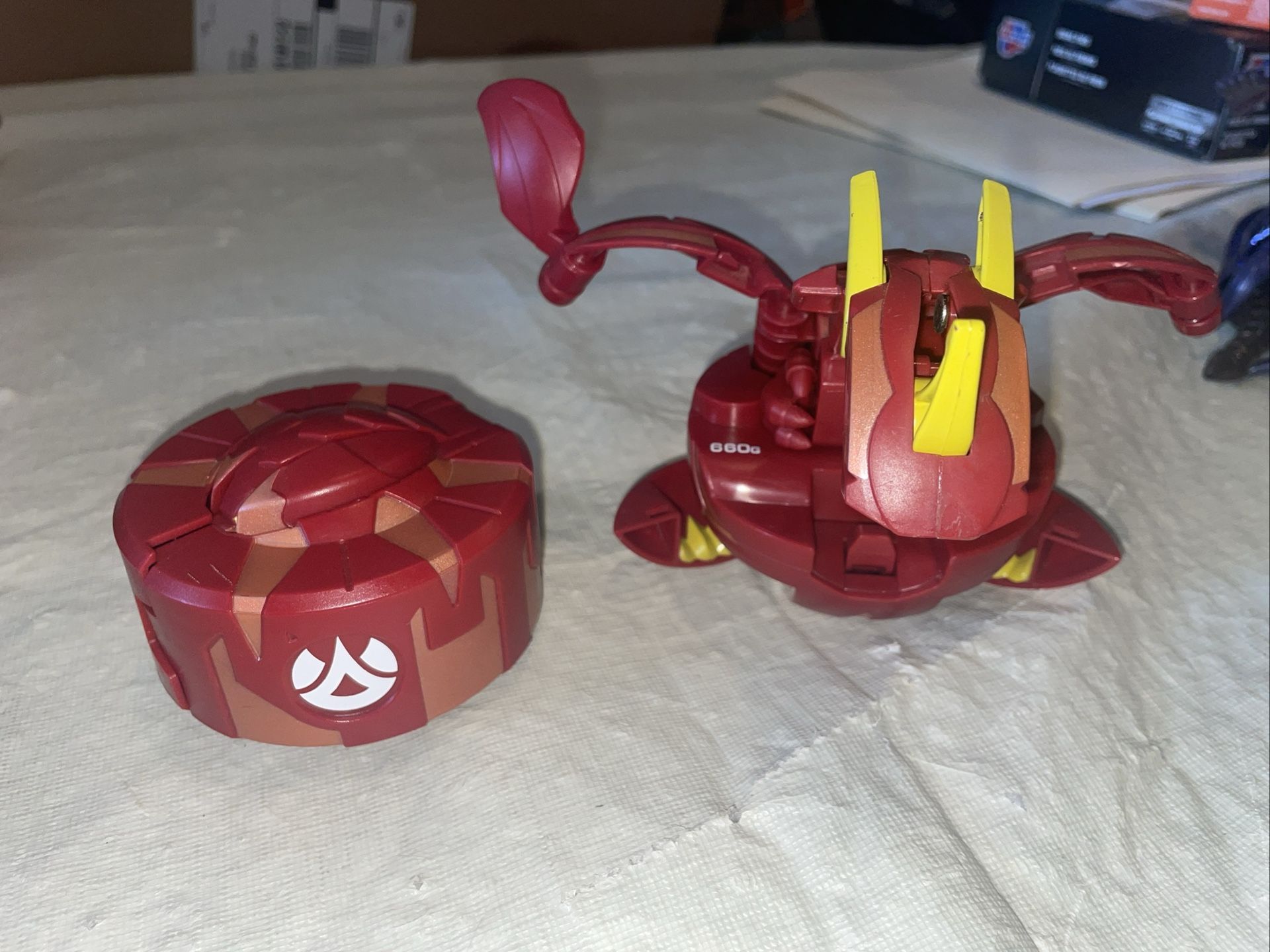 2 Bakugan Deka Red Scorpion Battle Brawler SPIN MASTER Haos Ventas