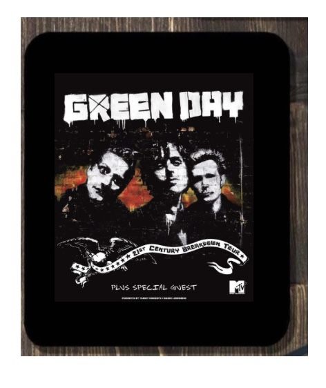 Green Day Mouse Pad