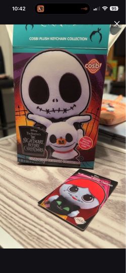 TNBC plush keychain - Sally