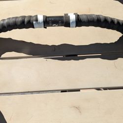 Bullhorn Bike Handlebar and SRAM grip tape.