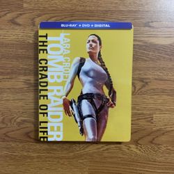 Lara Croft: Tomb Raider - The Cradle of Life (Limited Edition Steelbook) Blu-ray Combo Pack [Blu-ray + DVD]