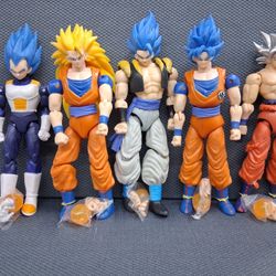 Dragon Ball Z animation figure set 