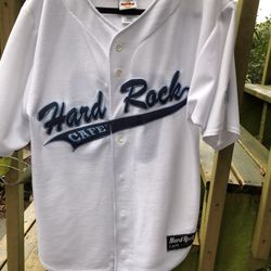 Hard Rock Cafe Hollywood Baseball Jersey 