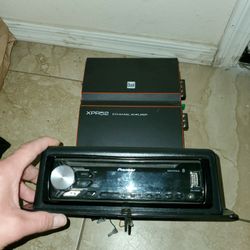 PIONEER RECEIVER AND 600WATT AMP