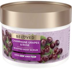Body scrub - Beloved Champagne Grapes and Rose Body Scrub - 10oz