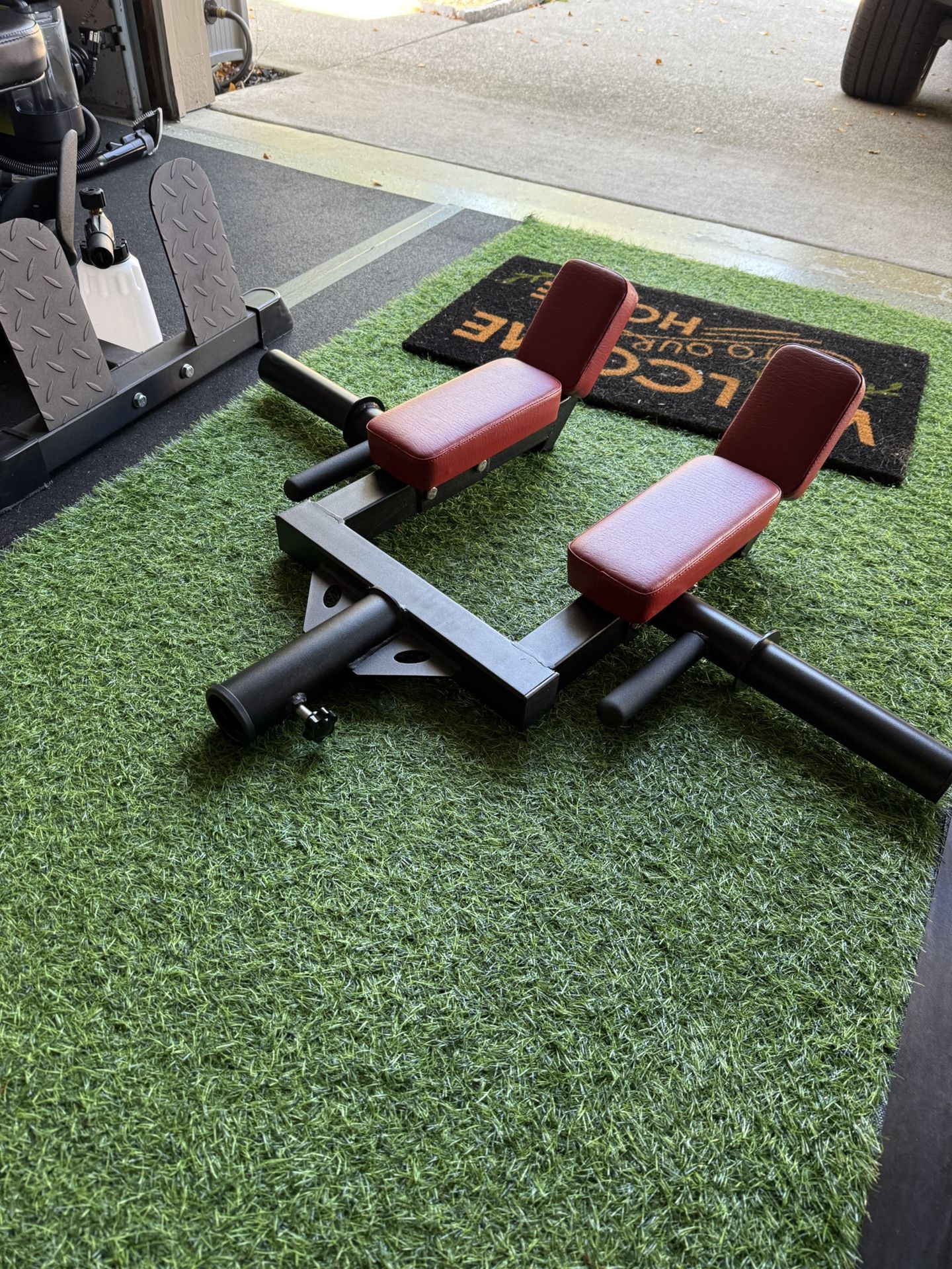 Viking Press Landmine Handle for 2-Inch Barbell, Hack Squat T-Bar Row Attachment Strength Training Accessories, Shoulder Press Landmine Attachment Equ