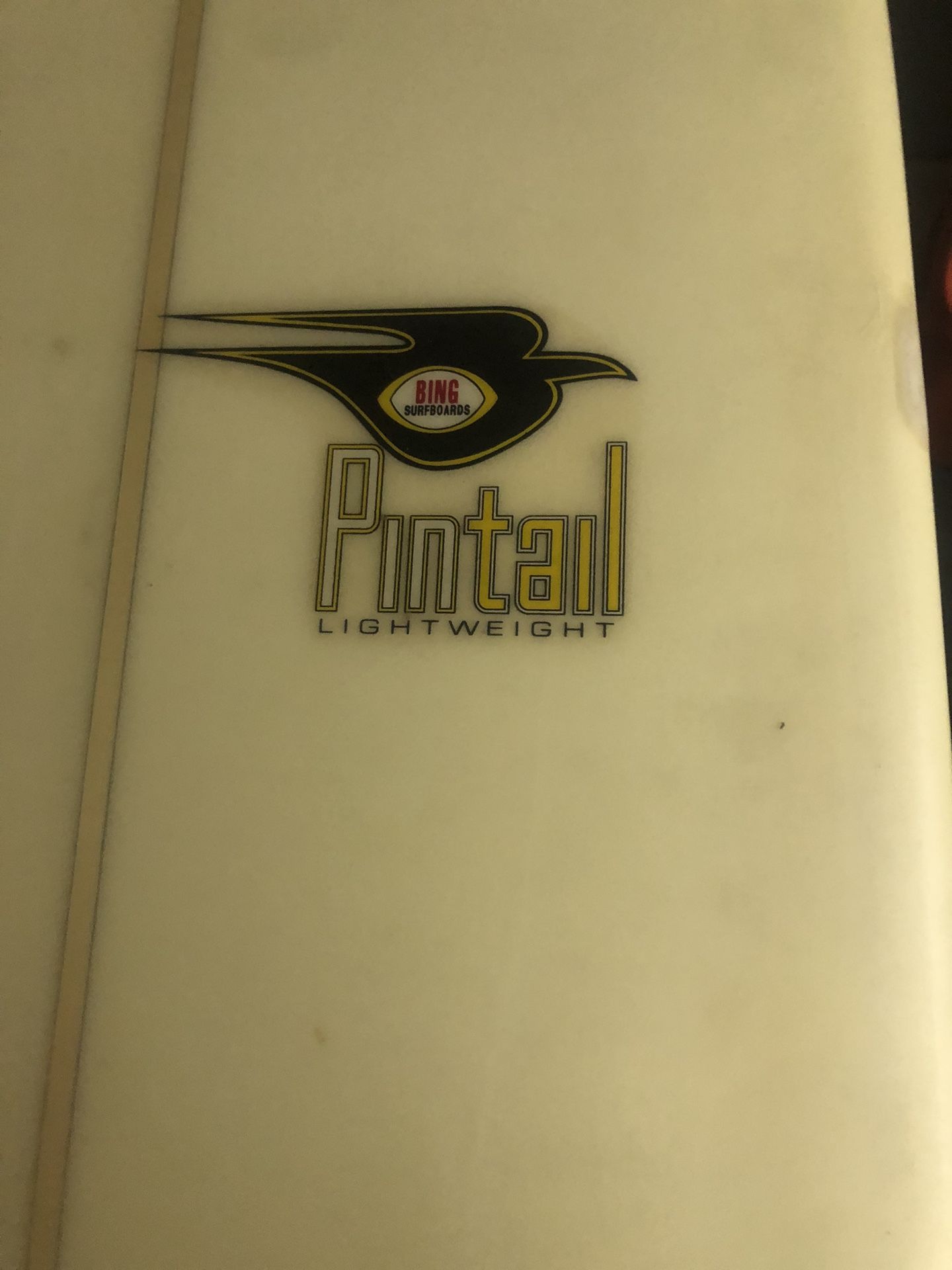 10’ Bing Lightweight Pintail Surfboard