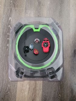 Beyblade X Battle Stadium Set with 3 Beyblades - $45