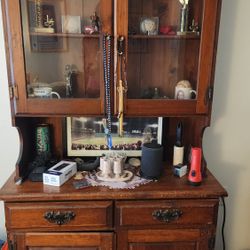 China Cabinet Antique 