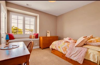 Bedroom set , dresser , desk shelf