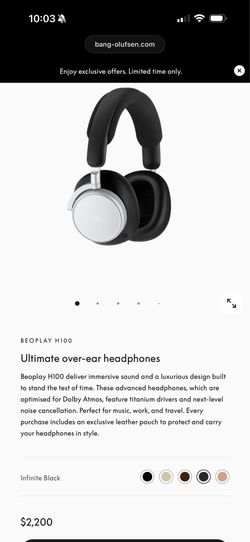 Beoplay  h100