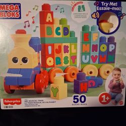 Mega Blocks ABC Musical Train
