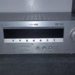 Yamaha 5.1 Channel With Extra 2 Channel Works Great Lots Of Power 