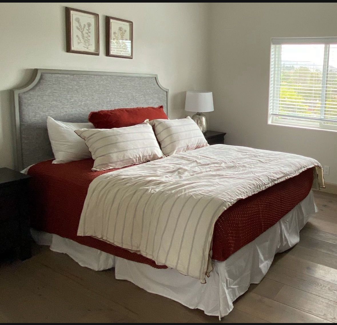 Bed Frame And Back Board