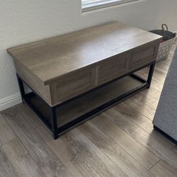 Coffee Table With Hidden Storage
