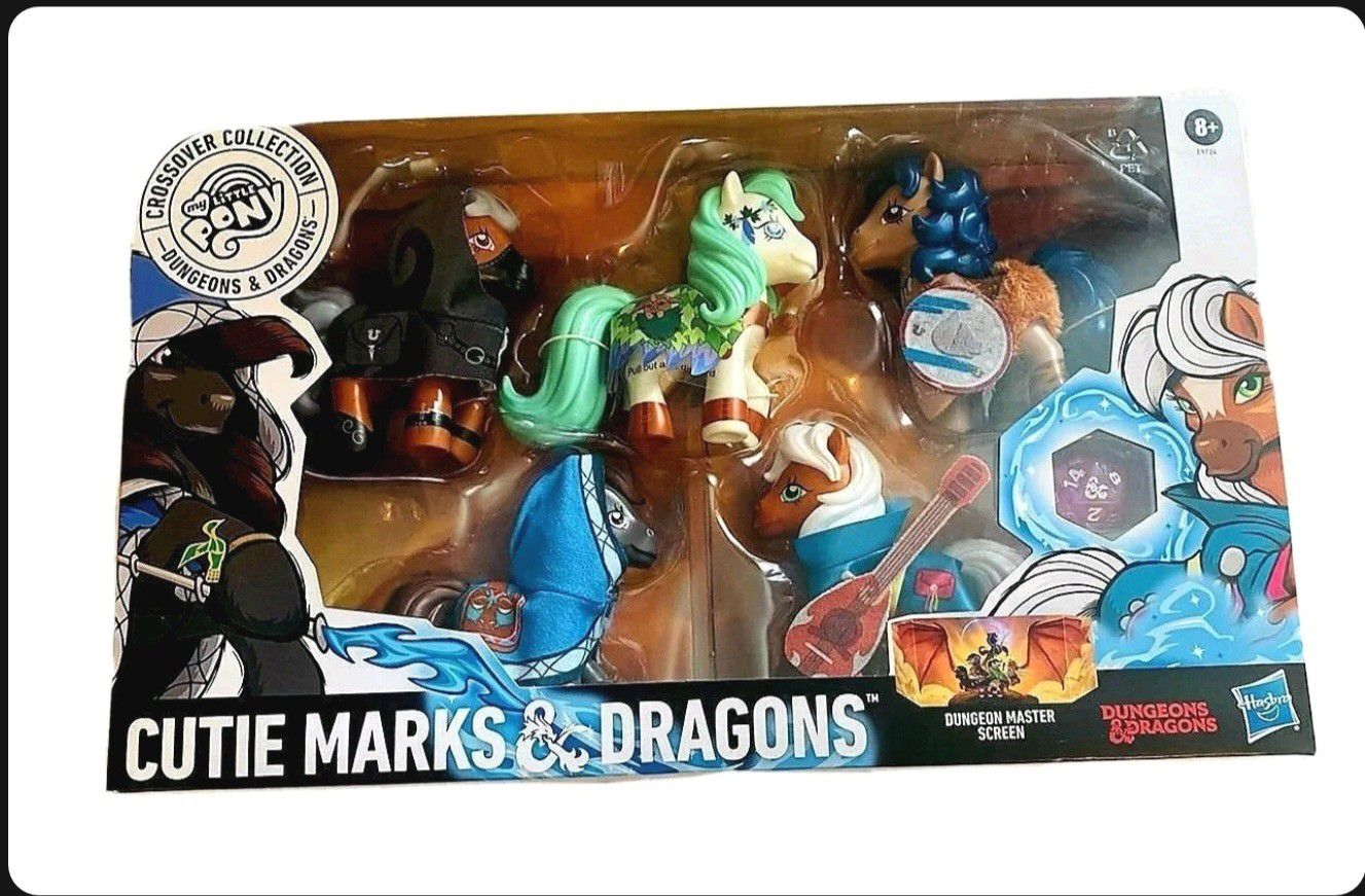 Hasbro My Little Pony x Dungeons & Dragons Crossover Collection Cutie Marks