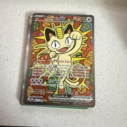 Meowth ex 121/088 special Illustration rare