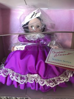 Madame Alexander doll Scarlett series
