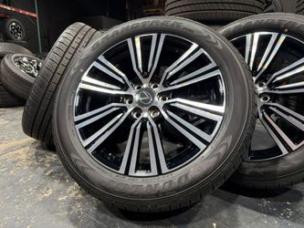 FREE DELIVERY 2025 2024 LEXUS LX600 OEM FACTORY 22" WHEELS LX RIMS TIRES 265/50/22 WITH SENSORS